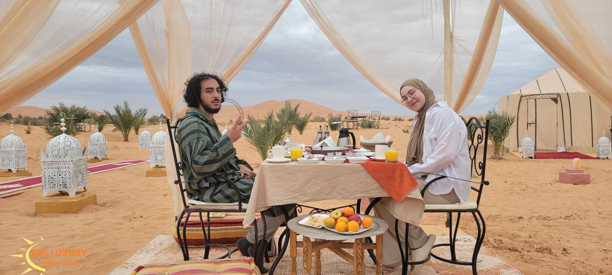 Dounia Luxury Camp 호텔 메르주가 외부 사진