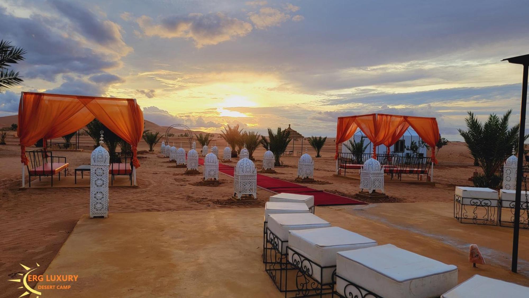 Dounia Luxury Camp 호텔 메르주가 외부 사진